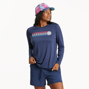 Women's  Long Sleeve Active Energetic Coin