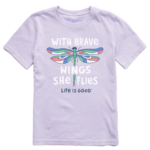 Kids Short Sleeve Crusher Tee Brave Wings