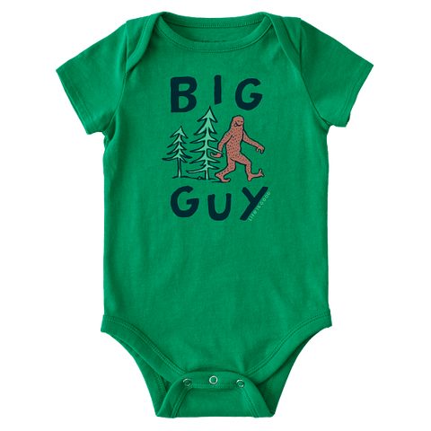 Baby Bodysuit Crusher Big Guy (Kelly Green)