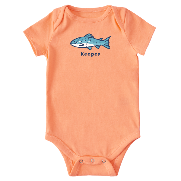 Baby Bodysuit Crusher Keeper Fish