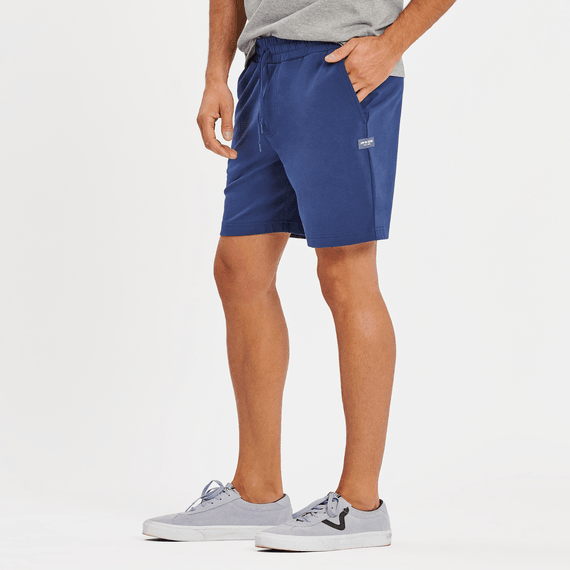 Men's Crusher-Flex Shorts Solid Darkest Blue