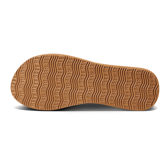 Women's Reef Cushion Flip Flops-Sunset (Brown)