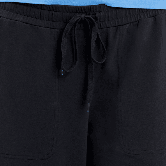 Women's Crusher-Flex Crop Pant Solid Black